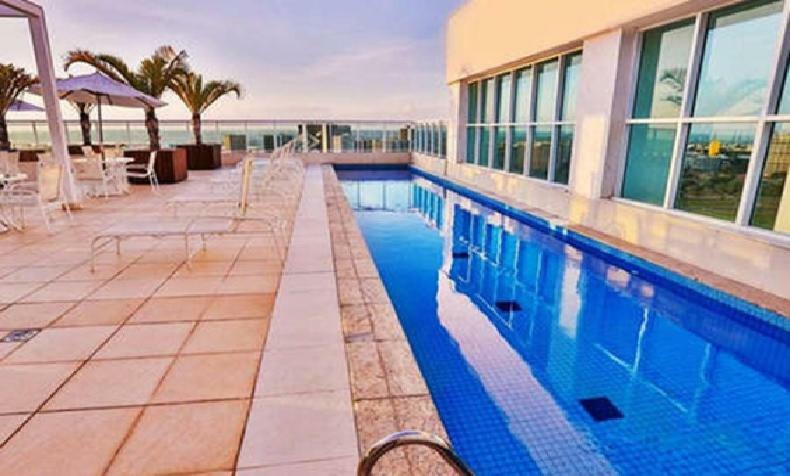 Ed Saint Moritz, Flat Com Garagem 01, Shn No Coracao De Brasilia Apartment Ngoại thất bức ảnh
