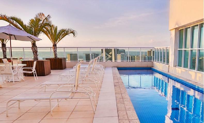 Ed Saint Moritz, Flat Com Garagem 01, Shn No Coracao De Brasilia Apartment Ngoại thất bức ảnh