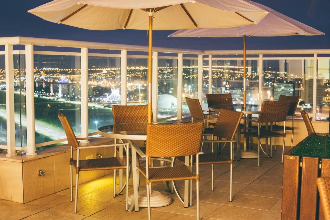 Ed Saint Moritz, Flat Com Garagem 01, Shn No Coracao De Brasilia Apartment Ngoại thất bức ảnh